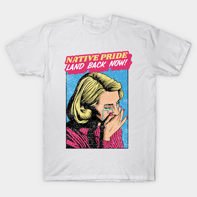 White Tears Native TShirt TeePublic
